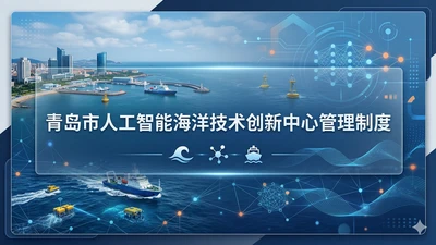 青岛市人工智能海洋技术创新中心管理制度 featured image
