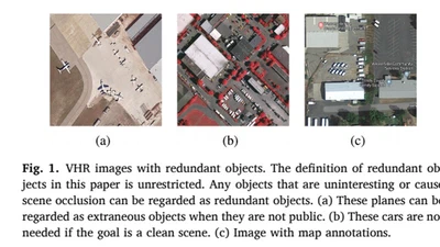 Missing data reconstruction in VHR images based on progressive structure prediction and texture generation featured image
