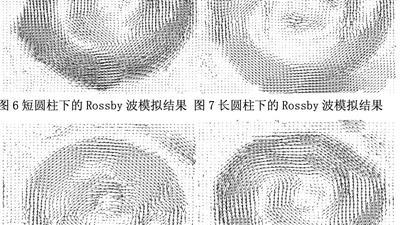 A study on topography Rossby wave simulation featured image
