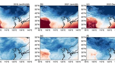 Effect of the Blocking High-East Asian Trough on Three Extreme Cold Events in Eastern Asia featured image