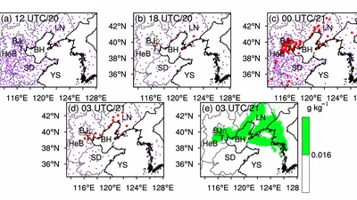Ensemble-Based Adaptive Observations for Improving Sea Fog Prediction in Coastal Regions around the Bohai Sea: Case Study with Cold-Front Synoptic Pattern featured image