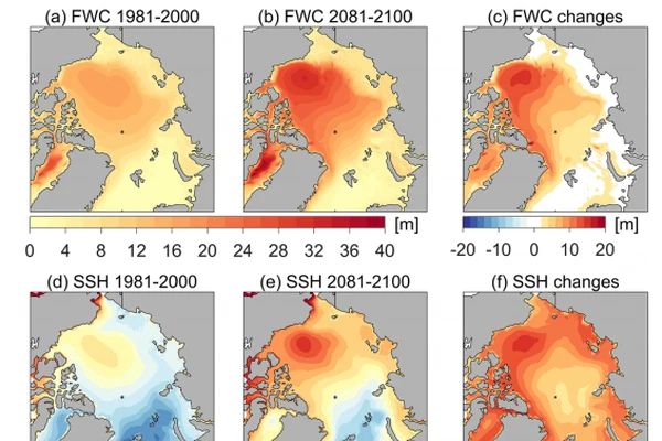 Dominant Inflation of the Arctic Ocean’s Beaufort Gyre in a Warming Climate