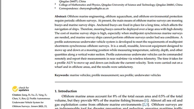 Profile Autonomous Underwater Vehicle System for Offshore Surveys featured image
